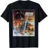 imageStar Wars The Empire Strikes Back Luke Skywalker Vintage TShirtBlack