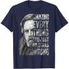imageStar Wars The Last Jedi Luke Skywalker Everything Is Wrong TShirtNavy Blue