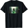 imageStar Wars The Mandalorian Luke Skywalker Jedi Entrance TShirtBlack