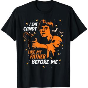 imageStar Wars Luke Skywalker I Eat Candy Funny Halloween TShirtBlack