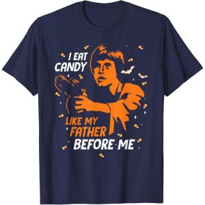 imageStar Wars Luke Skywalker I Eat Candy Funny Halloween TShirtNavy Blue