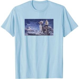 imageStar Wars The Empire Strikes Back Exclusive Luke Skywalker TShirtBaby Blue