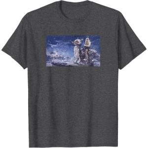 imageStar Wars The Empire Strikes Back Exclusive Luke Skywalker TShirtDark Heather Grey