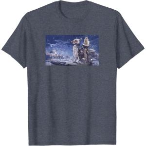 imageStar Wars The Empire Strikes Back Exclusive Luke Skywalker TShirtHeather Blue