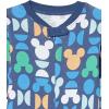 imageAmazon Essentials Disney  Marvel  Star Wars Unisex Babies and Toddlers SnugFit Cotton Footed Pajamas MultipacksMickey Oh Boy