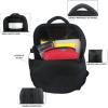 imageSTAR WARS Lucasfilm Backpack Black R2D2 18 Inch Air Mesh Padded BagLightsabers