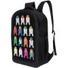 imageSTAR WARS Lucasfilm Backpack Black R2D2 18 Inch Air Mesh Padded BagR2d2 Multi