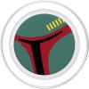 imageStar Wars Boba Fett Helmet PopSockets Adhesive PopGripMagnetic PopGrip