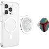 imageStar Wars Boba Fett Helmet PopSockets Adhesive PopGripMagnetic PopGrip