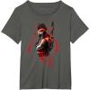 imageStar Wars Boba Fett Hunter Box Mandalorian Graphic TShirt TShirtAsphalt Grey