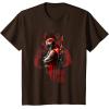 imageStar Wars Boba Fett Hunter Box Mandalorian Graphic TShirt TShirtBrown