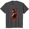 imageStar Wars Boba Fett Hunter Box Mandalorian Graphic TShirt TShirtDark Heather Grey
