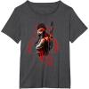 imageStar Wars Boba Fett Hunter Box Mandalorian Graphic TShirt TShirtDark Heather Grey