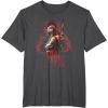 imageStar Wars Boba Fett Hunter Box Mandalorian Graphic TShirt TShirtDark Heather Grey