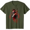 imageStar Wars Boba Fett Hunter Box Mandalorian Graphic TShirt TShirtOlive Green