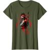 imageStar Wars Boba Fett Hunter Box Mandalorian Graphic TShirt TShirtOlive Green