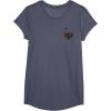 imageStar Wars Boba Fett Left Chest Graphic TShirt TShirtHeather Blue