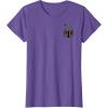 imageStar Wars Boba Fett Left Chest Graphic TShirt TShirtPurple Heather