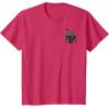 imageStar Wars Boba Fett Left Chest Graphic TShirt TShirtRed Heather