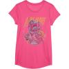 imageStar Wars Boba Fett Neon Blaster Vintage Disney TShirtPink Heather