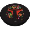 imageStar Wars Boba Fett Tropical Floral PopSockets Standard PopGripStandard