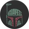 imageStar Wars Boba Fett Word Filled Helmet PopSockets MagSafe PopGrip for iPhoneStandard