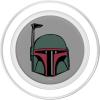 imageStar Wars Colored Boba Fett Helmet PopSockets MagSafe PopGrip for iPhoneMagSafe