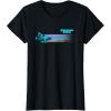 imageStar Wars Skeleton Crew Blue Galaxy Vintage Speeders TShirtBlack