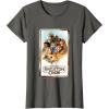 imageStar Wars Skeleton Crew Retro Golden Frame Poster TShirtAsphalt Grey