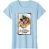 imageStar Wars Skeleton Crew Retro Golden Frame Poster TShirtBaby Blue