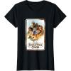 imageStar Wars Skeleton Crew Retro Golden Frame Poster TShirtBlack