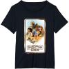 imageStar Wars Skeleton Crew Retro Golden Frame Poster TShirtBlack