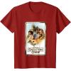 imageStar Wars Skeleton Crew Retro Golden Frame Poster TShirtCranberry Red