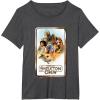 imageStar Wars Skeleton Crew Retro Golden Frame Poster TShirtDark Heather Grey