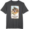 imageStar Wars Skeleton Crew Retro Golden Frame Poster TShirtDark Heather Grey