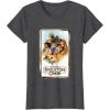 imageStar Wars Skeleton Crew Retro Golden Frame Poster TShirtDark Heather Grey