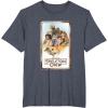 imageStar Wars Skeleton Crew Retro Golden Frame Poster TShirtHeather Blue