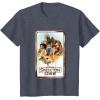 imageStar Wars Skeleton Crew Retro Golden Frame Poster TShirtHeather Blue