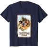 imageStar Wars Skeleton Crew Retro Golden Frame Poster TShirtNavy Blue