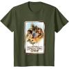 imageStar Wars Skeleton Crew Retro Golden Frame Poster TShirtOlive Green