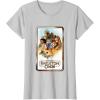 imageStar Wars Skeleton Crew Retro Golden Frame Poster TShirtSilver Grey