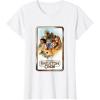 imageStar Wars Skeleton Crew Retro Golden Frame Poster TShirtWhite