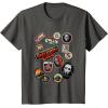 imageStar Wars Skeleton Crew Vintage Character Patches TShirtAsphalt Grey