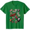 imageStar Wars Skeleton Crew Vintage Character Patches TShirtKelly Green