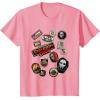 imageStar Wars Skeleton Crew Vintage Character Patches TShirtPink