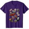 imageStar Wars Skeleton Crew Vintage Character Patches TShirtPurple