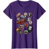 imageStar Wars Skeleton Crew Vintage Character Patches TShirtPurple
