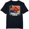 imageStar Wars Skeleton Crew Vintage Sunset Speeders TShirtBlack
