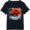 imageStar Wars Skeleton Crew Vintage Sunset Speeders TShirtBlack