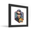 imageTrends International Gallery Pops Star Wars Skeleton Crew  KB Illustrated Badge Wall Art 12quot x 12quot Gallery Pops Wall Art White Framed VersionBlack Framed Version